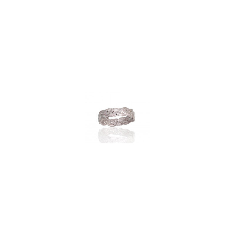 Silver ring 2101785(PRh-Gr), Silver 925°, Rhodium (Plating)