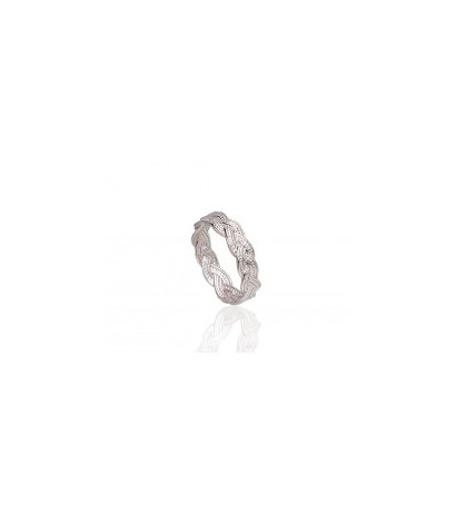 Silver ring 2101785(PRh-Gr), Silver 925°, Rhodium (Plating)