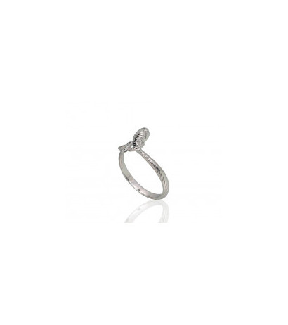 Silver ring 2101787(PRh-Gr), Silver 925°, Rhodium (Plating)