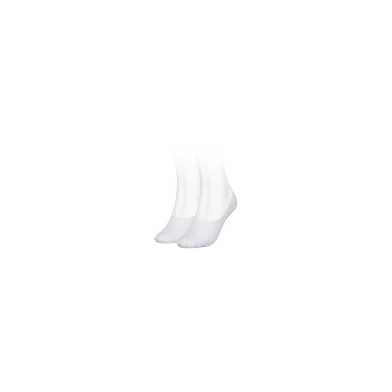 Tommy Hilfiger Women Footie 2P White 383024001 300 035 (TH308-b) socks