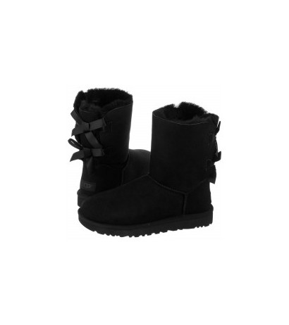 UGG W Bailey Bow II 1016225 W/BLK (UA14-a) shoes
