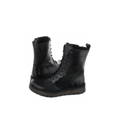 FLY London Rami Rug Black P211043000 (FL323-a) shoes