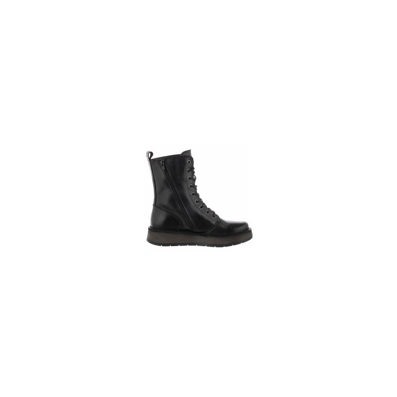 FLY London Rami Rug Black P211043000 (FL323-a) shoes