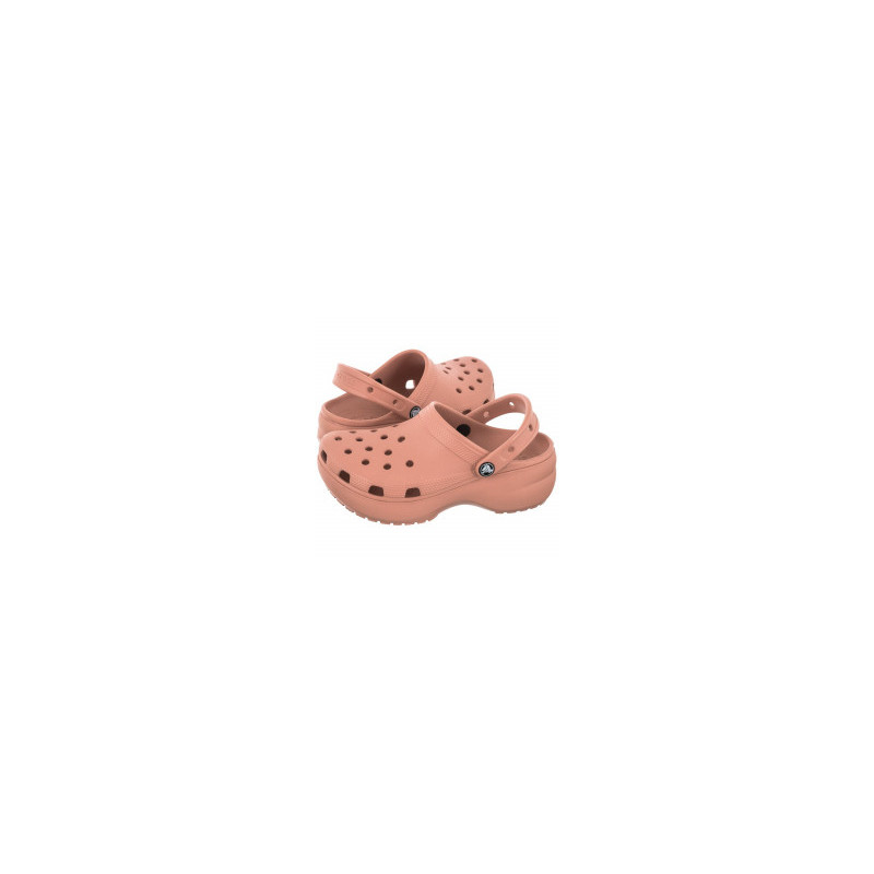 pale blush platform crocs