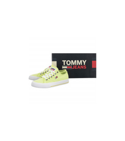 neon green tommy hilfiger shoes
