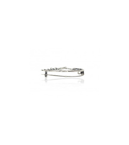 Silver brooch 2920007(POx-Bk), Silver 925°, oxide (Plating)