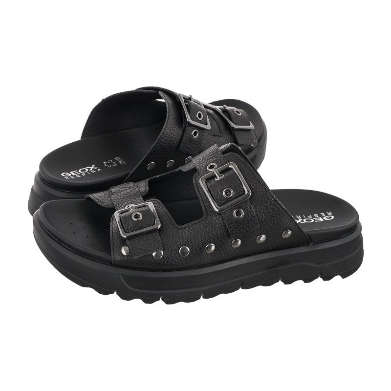 Geox D A Black D25SZA 00046 (GE16-a) slippers
