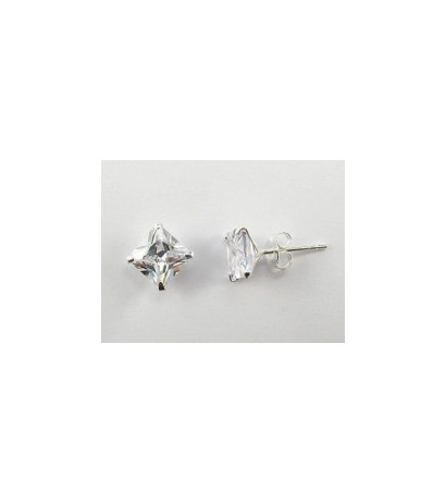Silver stud earrings 2202630_CZ, Silver 925°, Zirkons