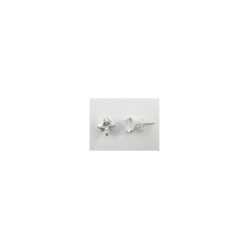 Silver stud earrings 2202630_CZ, Silver 925°, Zirkons