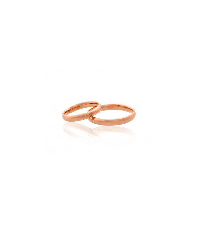 Gold wedding ring 1101090(Au-R), Red Gold 585°