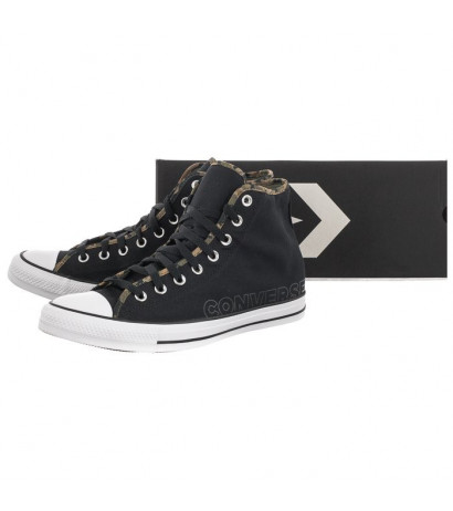 Converse CTAS Hi Black/DK Smoke Grey/White A02530C (CO578-a) shoes