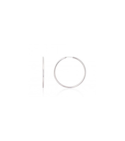 Silver earrings-rings 2203694, Silver 925°