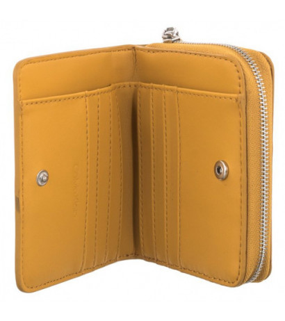 Calvin Klein CK Must Z/A Wallet W/Flap MD Monarch Gold K60K607432 KB7 (CK156-b) handbag