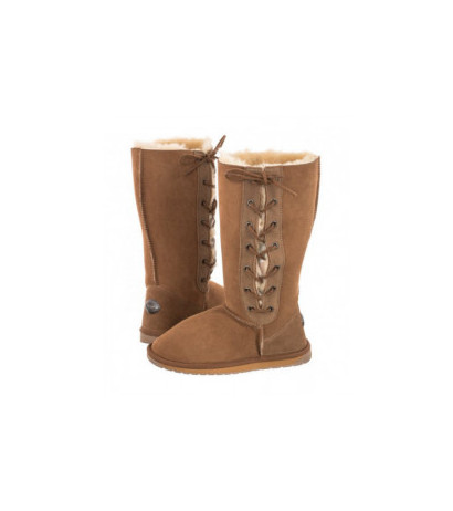 EMU Australia Platinum Hi Lace Chestnut WP11872 (EM454-a) boots