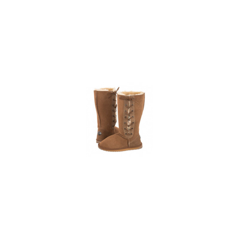 EMU Australia Platinum Hi Lace Chestnut WP11872 (EM454-a) boots