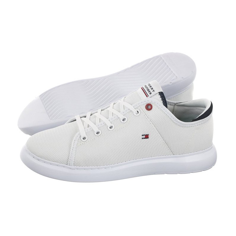 Tommy Hilfiger Lightweight Textile Cupsole White FM0FM04426 YBS (TH708-a) sports shoes
