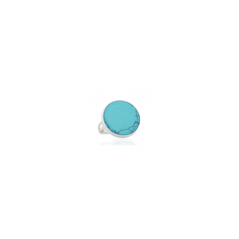 Silver ring 2101567_TRX, Silver 925°, Turquoise (Imitation)