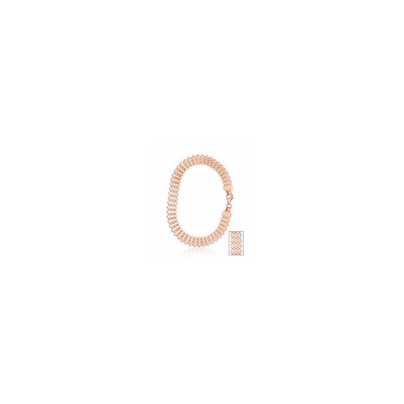 Gold bracelet 1600097(Au-R), Red Gold 585°