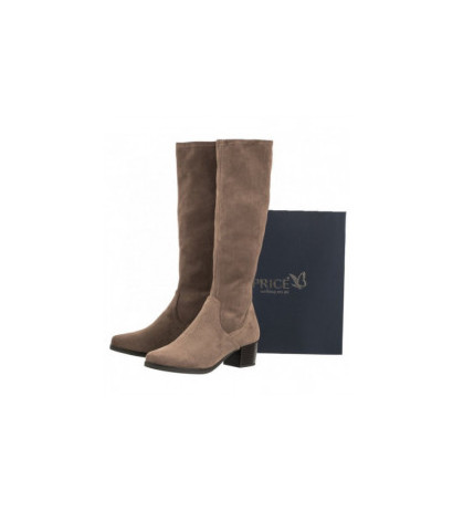 Caprice Beżowe 9-25506-41 306 Cafe Stretch (CP381-b) shoes