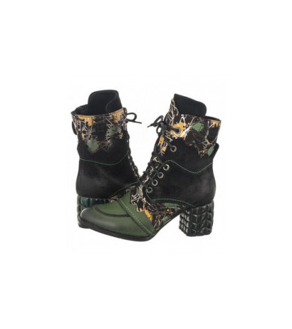 Maciejka Czarne/Zielone 06160-01/00-7  (MA1128-a) shoes