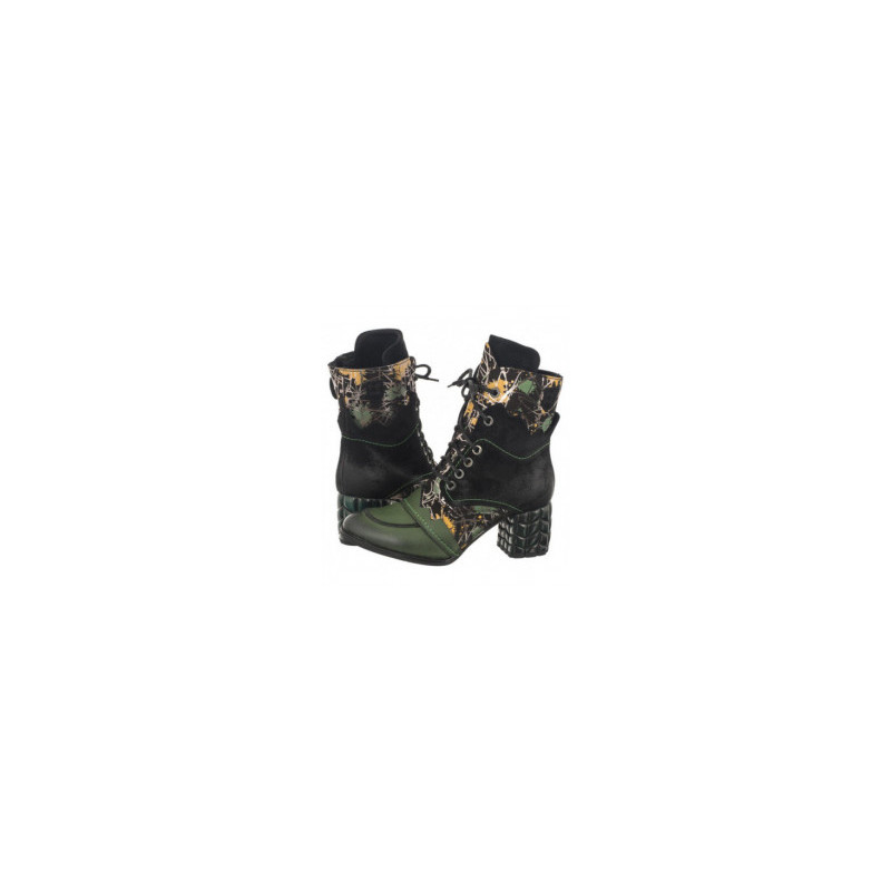 Maciejka Czarne/Zielone 06160-01/00-7  (MA1128-a) shoes