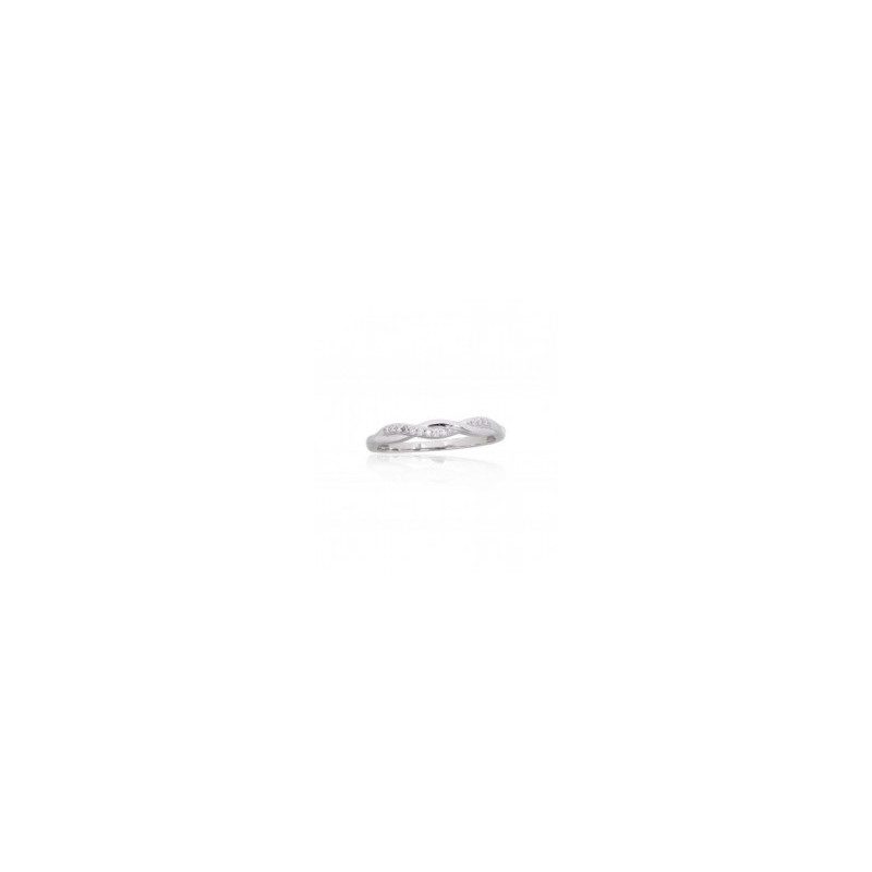 Silver ring 2101847(PRh-Gr)_CZ, Silver 925°, Rhodium (Plating), Zirkons