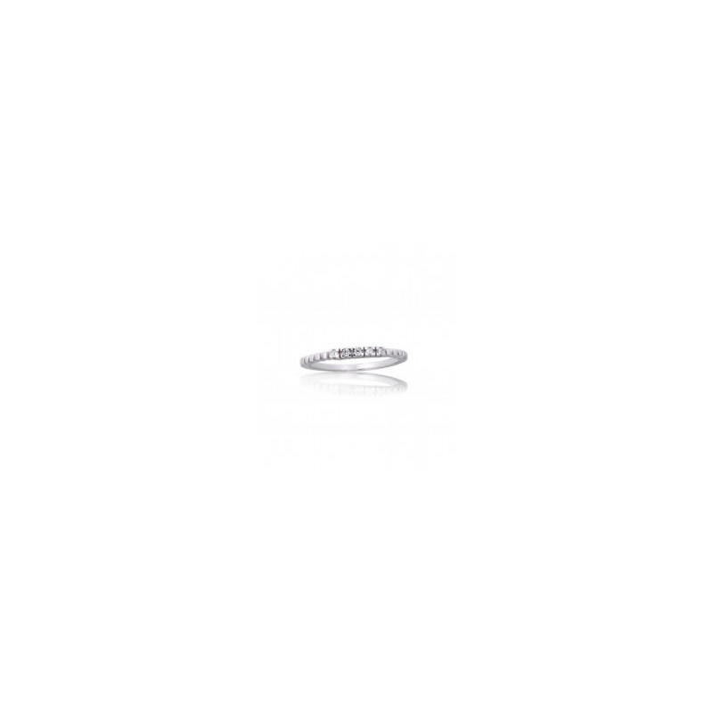 Silver ring 2101851(PRh-Gr)_CZ, Silver 925°, Rhodium (Plating), Zirkons