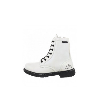 Kappa Deenish Shine 242953/1011 White/Black (KA214-b) shoes