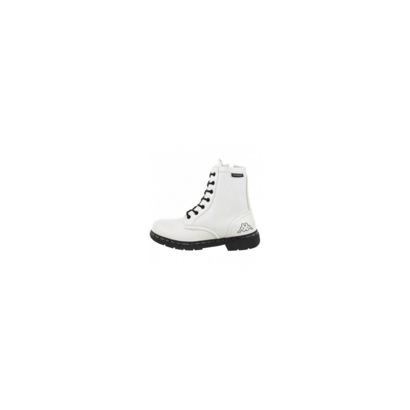 Kappa Deenish Shine 242953/1011 White/Black (KA214-b) shoes