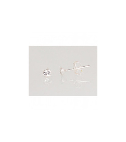 Silver stud earrings 2202663_CZ, Silver 925°, Zirkons