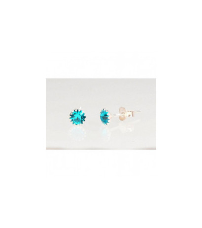 Silver stud earrings 2202665_CZ-DAQ, Silver 925°, Zirkons