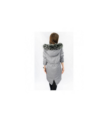 WINTER COTTON PARKA GREY (7085) striukė