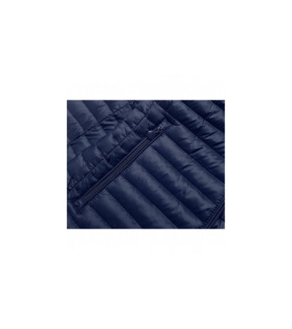 QUILTED HOODED JACKET RED (7218) striukė