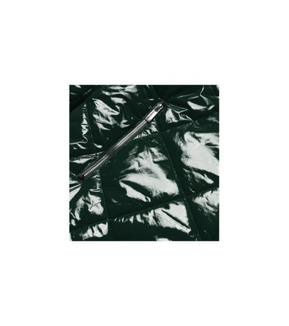 QUILTED HOODED JACKET RED (7218BIG) striukė