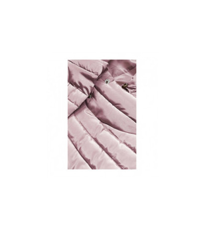 LONG JACKET WITH HOOD BLACK (PM7231) striukė