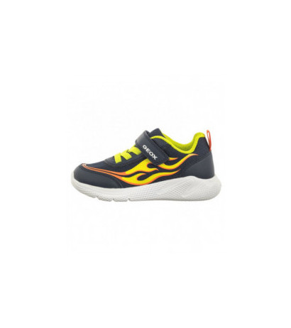 Geox J Sprintye B.B - Mesh+Geobuck Navy/Lime J45GBB 01454 C0749 (GE145-a) sports shoes