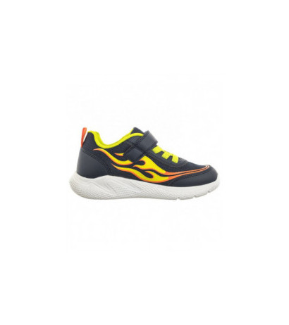 Geox J Sprintye B.B - Mesh+Geobuck Navy/Lime J45GBB 01454 C0749 (GE145-a) sports shoes
