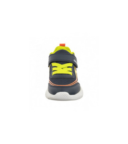 Geox J Sprintye B.B - Mesh+Geobuck Navy/Lime J45GBB 01454 C0749 (GE145-a) sports shoes