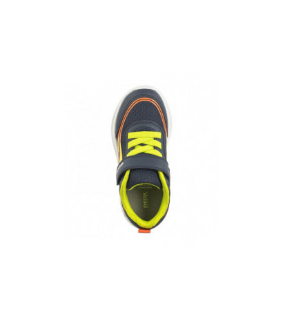 Geox J Sprintye B.B - Mesh+Geobuck Navy/Lime J45GBB 01454 C0749 (GE145-a) sports shoes