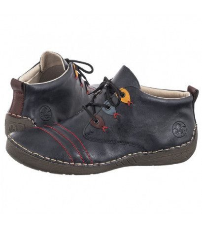 Rieker Granatowe 52509-14 Blue (RI190-a) shoes