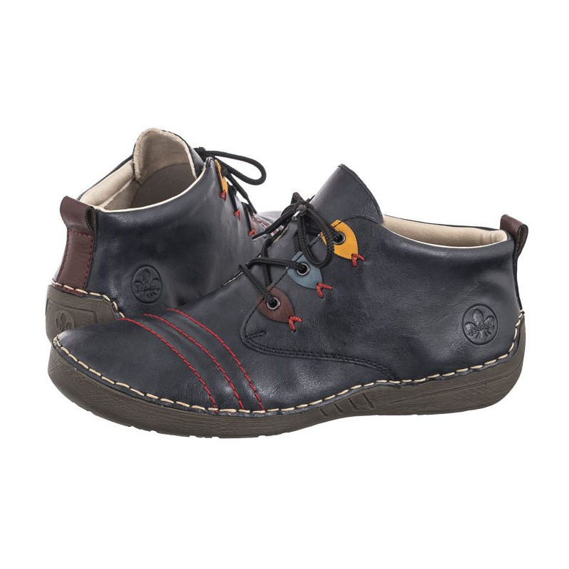 Rieker Granatowe 52509-14 Blue (RI190-a) shoes