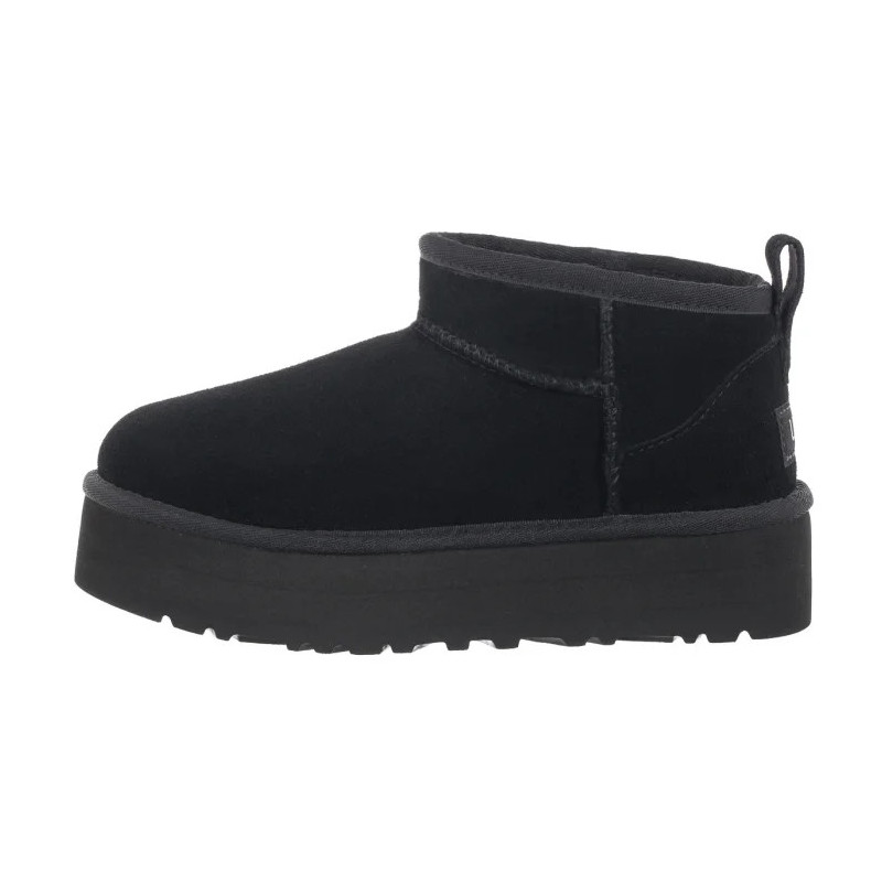 UGG Kids Classic Ultra Mini Platform 1157791K BLK (UA115-b) shoes