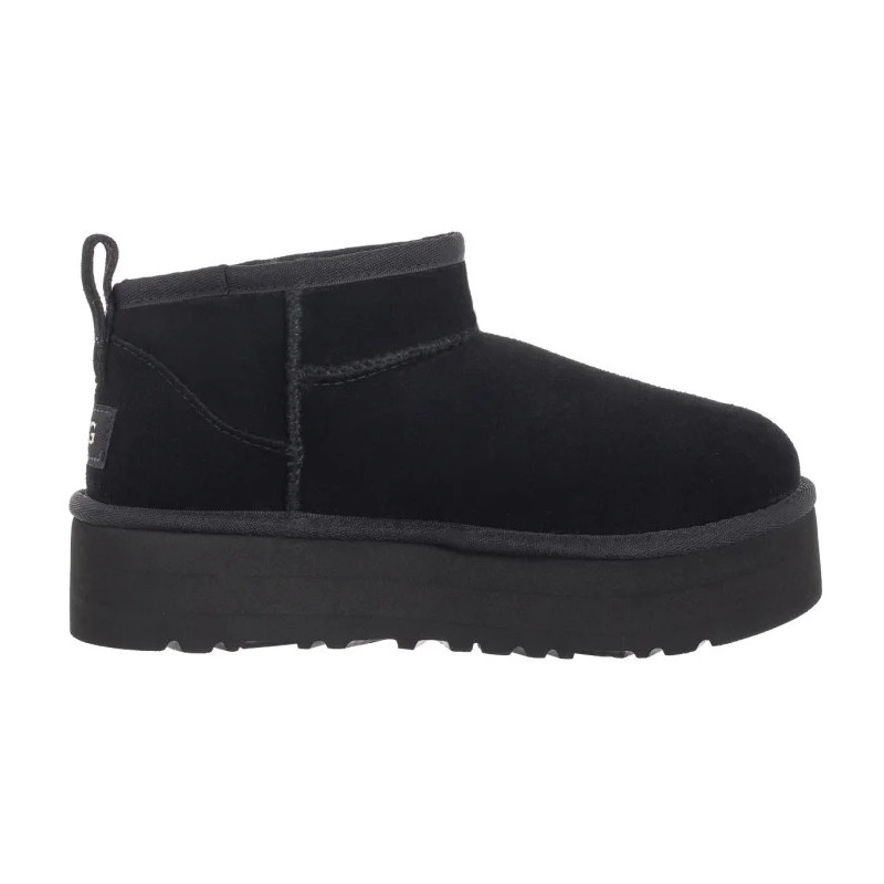 UGG Kids Classic Ultra Mini Platform 1157791K BLK (UA115-b) shoes