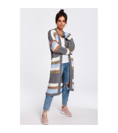 BK036 Kardigan wielokolorowy - model 2