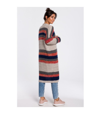 BK036 Kardigan wielokolorowy - model 3