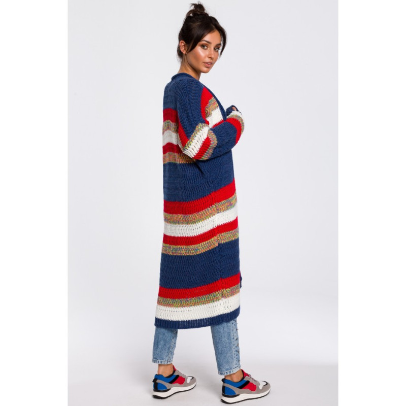 BK036 Kardigan wielokolorowy - model 4