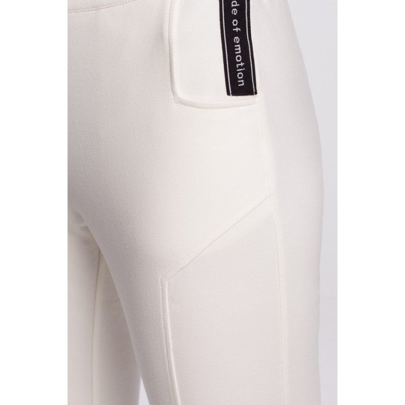 M493 Spodnie z rozporkami - ecru