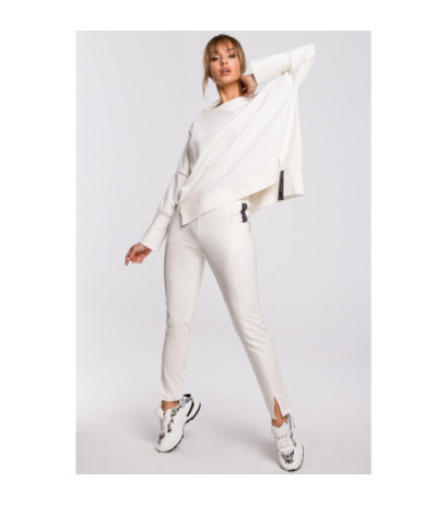 M493 Spodnie z rozporkami - ecru