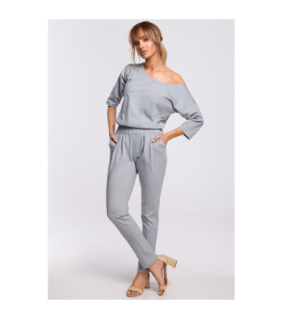 M497 Kombinezon z nietoperzowymi rękawami - kolor gołębi