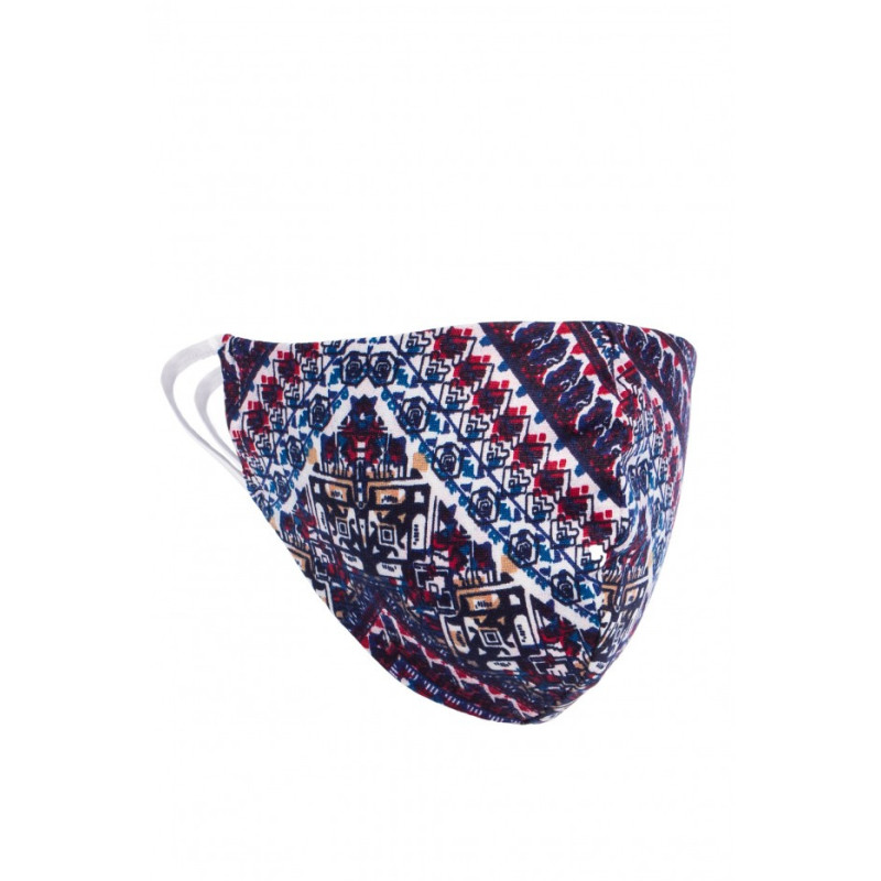 Profilowana maseczka z nadrukiem - model 1